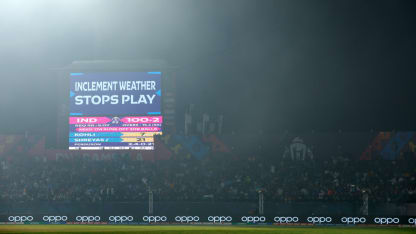 Fog interrupts play in Dharamsala | CWC23