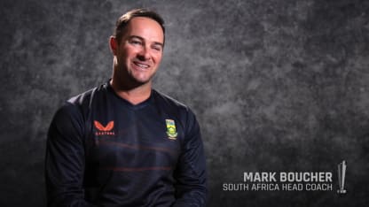 Mark Boucher: leading the Proteas | T20 World Cup