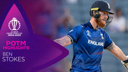 Stokes rescue act paves way for much-needed England win | POTM Highlights | CWC23