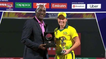 WT20: Alyssa Healy, Player of the Tournament