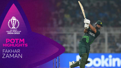 Fakhar Zaman's match-winning 81 in Kolkata | POTM Highlights | CWC23