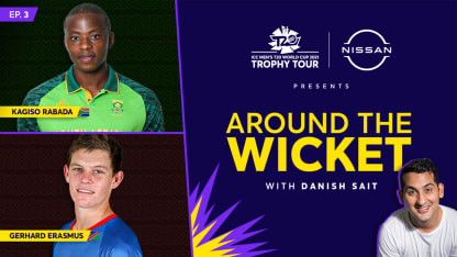 Around The Wicket with Danish Sait | Episode 3 ft. Gerhard Erasmus and Kagiso Rabada