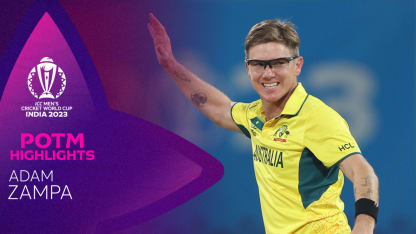 Adam Zampa turns match with inspired spell | POTM Highlights | CWC23