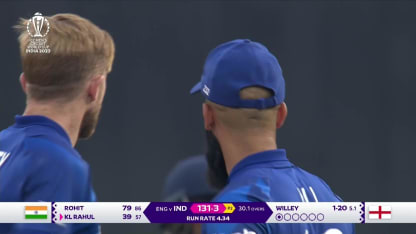 KL Rahul - Wicket - India vs England