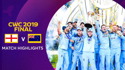 Cricket World Cup 2019 | England v New Zealand | Match Highlights