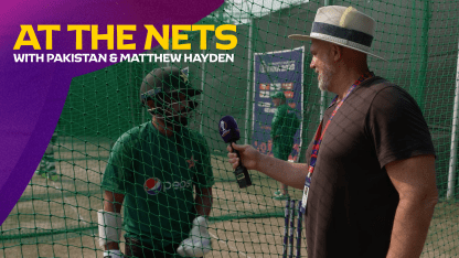 At The Nets with Pakistan and Matthew Hayden