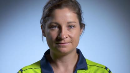 NZ v IRE: Clare Shillington, Ireland's batting mainstay