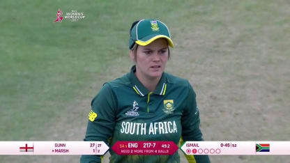 #WWC17 Semi-Final 1: ENG v SA - Last over thriller