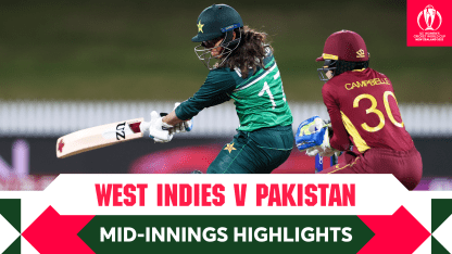 M20 Mid-Innings Highlights: West Indies v Pakistan