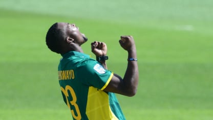 South Africa's Phehlukwayo reprimanded for showing dissent