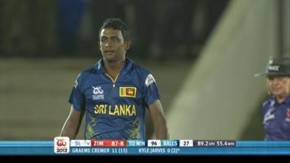 Ajantha Mendis 6 for 8 v Zimbabwe