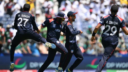 Stunning scenes as USA pull off a remarkable win | USA v PAK | T20WC 2024