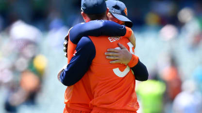Winning moment: Netherlands stun South Africa in incredible upset | T20WC 2022