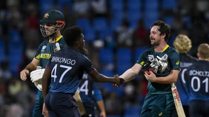 Unbeaten Australia secure spot in T20 World Cup second round, proving too strong for Namibia