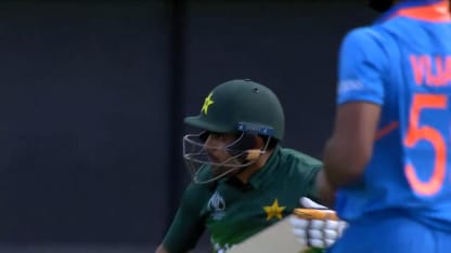 CWC19: IND v PAK - Highlights of Babar Azam's 48