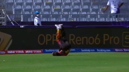 Kabua Morea strikes in the first over