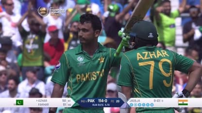 CENTURY: Fakhar Zaman scores his maiden ODI century