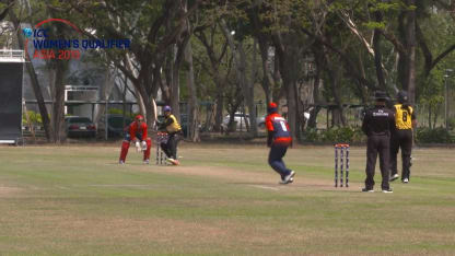 ICC Women's Asia Qualifier 2019: Kuwait v Malaysia Player of the Match Mas Elysa