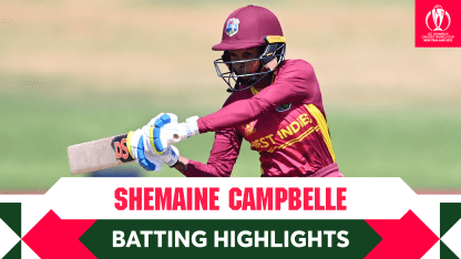 Highlights: Shemaine Campbelle hits out after a patient start