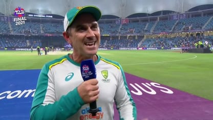 'A very special moment for everyone': Justin Langer