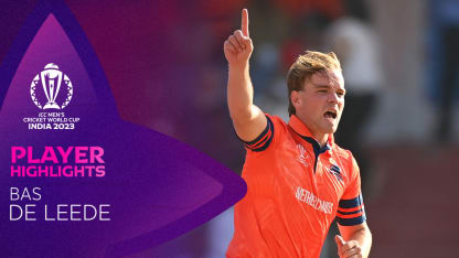 Bas de Leede stars in all-round showing for Netherlands | CWC23