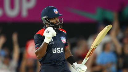All 10 sixes from USA's Aaron Jones against Canada | T20 World Cup