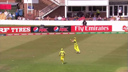 WICKET: Ayesha Zafar falls to Sarah Aley for 8