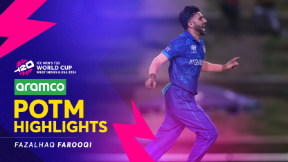 Farooqi's sensational spell of 3/16 bests PNG batters | POTM Highlights | T20WC 2024






