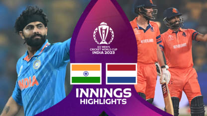 Experimental India outshine Netherlands | Innings Highlights | CWC23