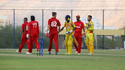 2nd Match, Denmark v Uganda, ICC World Cricket League Division Three at Al Amarat, Nov 9 2018