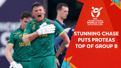 Stunning chase has South Africa building momentum | U19 CWC 2024