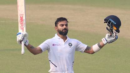 Kohli 100 in the pink ball Test