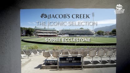 The Iconic Selection: Sophie Ecclestone | Jacob's Creek