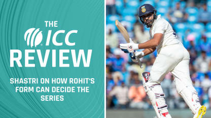 Ravi Shastri on Rohit Sharma's form dictating the series | ICC Review