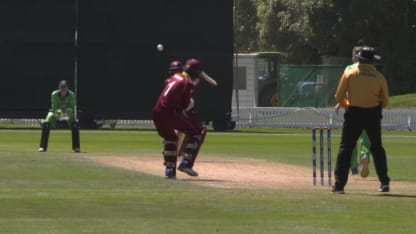 Match Highlights: Windies U19s clinch win by 4 wickets over Ireland with 10 balls spare