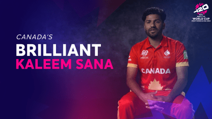 Kaleem Sana: Canada's special one | PAK v CAN | T20WC 2024