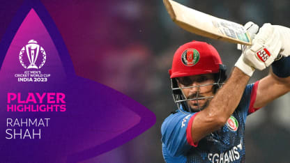 Rahmat Shah anchors the Afghanistan chase | CWC23