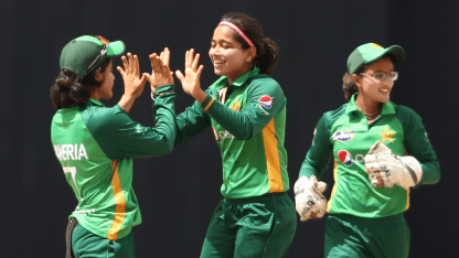 Fatima Sana thrived against West Indies