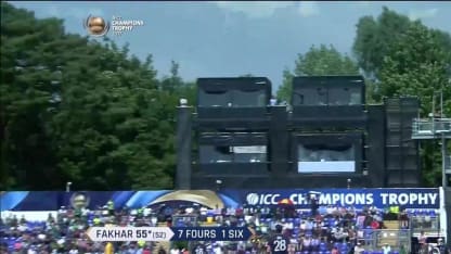 FIFTY: Fakhar Zaman brings up his half-century for Pakistan