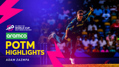 A class spell from Adam Zampa | POTM Highlights | AUS v ENG | T20WC 2024