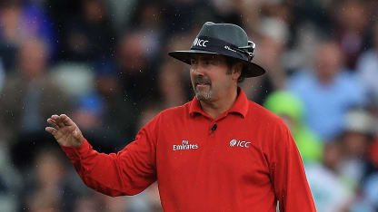 Who are the umpires for Champions Trophy 2025 semi-finals?