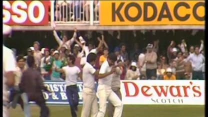 India wins the ICC Cricket World 1983, beating favorites, West Indies