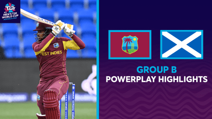 Powerplay Highlights | West Indies v Scotland | T20WC 2022
