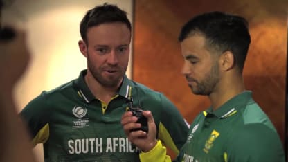 Duminy Interviewing AB De Villiers