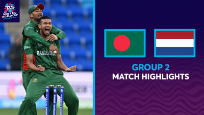 Bangladesh hold off Netherlands for first-ever Super 12 win | Match Highlights | T20WC 2022