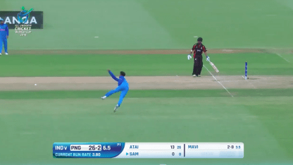 U19CWC POTD - Nagarkoti's direct hit