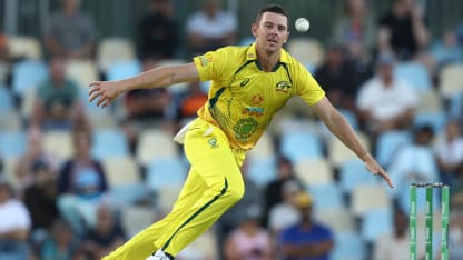Hazlewood expects Australia conditions to favour bowlers at the T20 World Cup