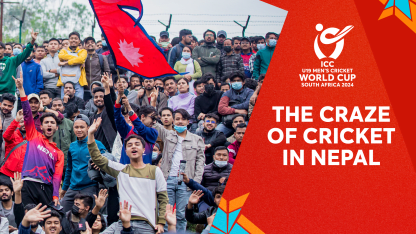  The irresistible fanbase of Nepal | U19 CWC 2024