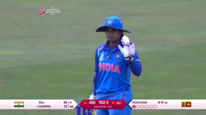 FIFTY: Mithali Raj brings up her half-century