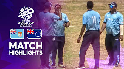 Fiji v Cook Islands | Match Highlights | Men's T20WC Sub-Regional EAP Qualifier A